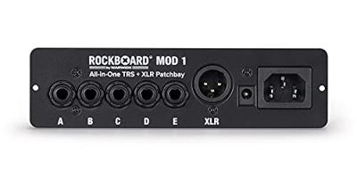 RockBoard MOD 1 V2 TRS en XLR patchbay voor pedalboard