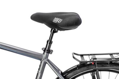 Urban Proof zadeldek 27 x 22 cm polyetheen zwart universeel