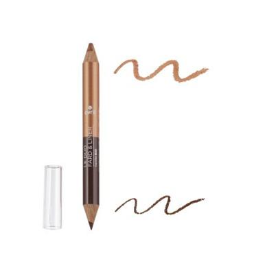 Avril Oogschaduw 2 in 1 terre brulee/cuivre irise bio 2 gram