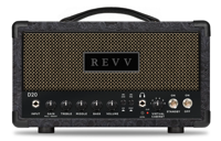 Revv D20 20/4-Watt Tube Headshell - Black Western/Salt 'n Pepper - thumbnail