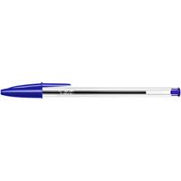 100x Bic Cristal balpen blauw medium - thumbnail