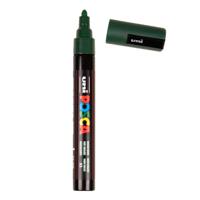 Uni Posca verfmarker pc5m engels groen - conische punt 2,5 mm - thumbnail