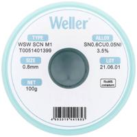 Weller WSW SCN M1 LÖTDRAHT 0,8MM 100g Soldeertin Sn0,7Cu 100 g 0.8 mm - thumbnail