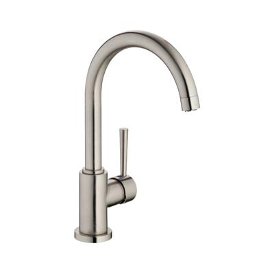CORNWALL ééngreepsmengkraan keuken met ronde uitloop, lage druk, chroom lage druk kraan - alleen geschikt voor lage druk boilers/kleine accumulatoren (onder wastafel model) met hoge ronde uitloop