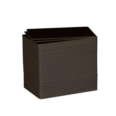 Folie zwart 54x86mm dikte 0,75mm