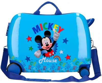 Disney koffer Mickey Mouse junior 34 liter ABS blauw