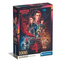 Clementoni puzzel Stranger Things S4 - 1000 stukjes - thumbnail