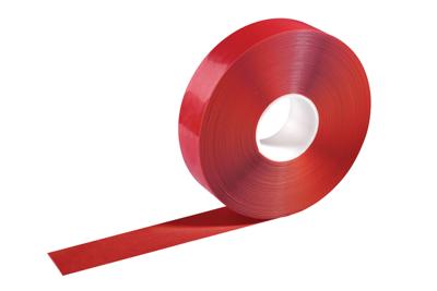 Durable 102103 Vloermarkeringstape Duraline 0,5 mm Rood 1 stuk(s) (l x b) 30 m x 50 mm Durable 102103 Vloermarkeringstape Duraline 0,5 mm Rood 1 stuk(s) (l x b) 30 m x 50 mm