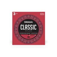 D'Addario EJ27N-3D Student Nylon Normal Tension snaren voor klassieke gitaar (3 sets) - thumbnail