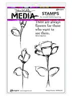 Ranger Ink Ranger • dina wakley media cling stamps always flowers - thumbnail