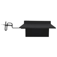 VidaXL Led-solarlampen vierkant 12 cm zwart 6 st - thumbnail