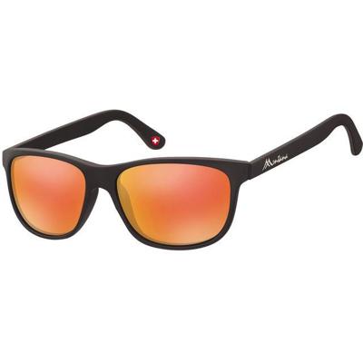 Montana by SGB zonnebril unisex zwart/rood (MS48) Montana by SGB zonnebril unisex zwart/rood (MS48)