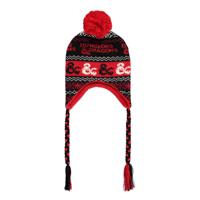 Dungeons And Dragons - Red&Black Sherpa Beanie - thumbnail