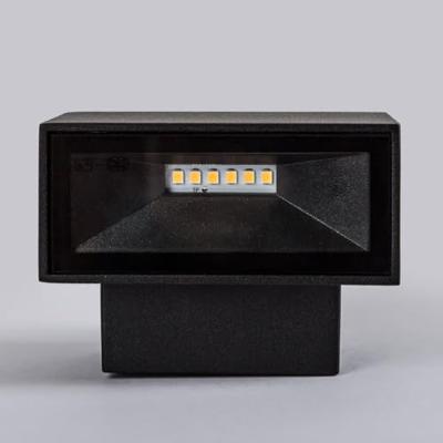 Segment Up en Down Muurlamp Zwart Small