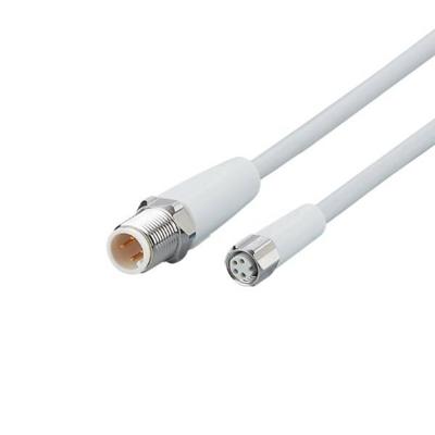 ifm Electronic EVF215 Verbindingskabel Aantal polen (sensoren): 4, 4 Stekker, recht, Bus, recht 2.0 m 1 stuk(s)
