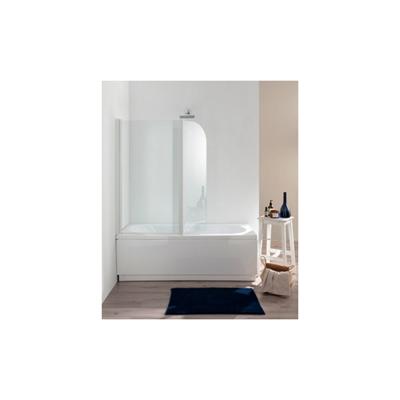 Plieger Royal badklapwand 6mm glas 70x40x140cm chroom profiel en helder glas ST2C6TC410PL Plieger Royal badklapwand 6mm glas 70x40x140cm chroom profiel en helder glas ST2C6TC410PL