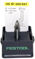 Festool Accessoires HS S8 D11/9,5/60° V-groeffrees | 490997 - thumbnail