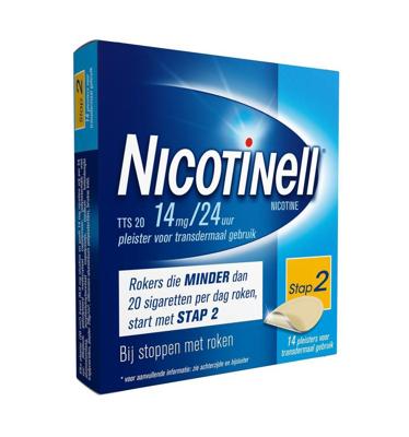 Nicotinell TTS20 14mg 14 Stuks