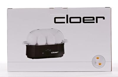 Cloer 6080 Eierkoker Zwart