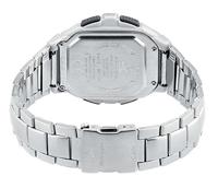Casio WV-58DE-1AVEG Horloge Zendergestuurd (l x b x h) 53.4 x 43.7 x 12 mm Zilver Materiaal (behuizing): RVS, Hars Materiaal (armband): RVS - thumbnail