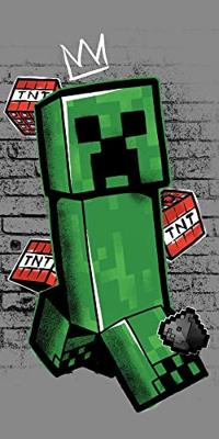 Minecraft Strandlaken Metro Art 70 x 140 cm Minecraft Strandlaken Metro Art 70 x 140 cm