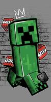 Minecraft Strandlaken Metro Art 70 x 140 cm - thumbnail