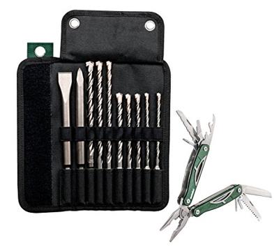 Koffer met boren/beitels + Multitool - METABO - SDS-Plus Pro 4 - Hamertoebehoren