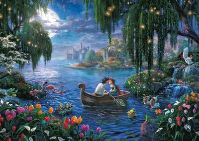 Disney The little Mermaid and Prince Eric Puzzel 1000 Stukjes