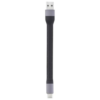 Renkforce USB-kabel USB 2.0 0.15 m Zwart Flexibel, Met LED RF-6738048