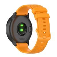 Garmin Venu 3s / Vivoactive 4s / Venu 2s / Vivomove 3s / Forerunner 255s - Sportband met motief - Oranje - thumbnail