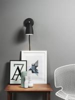 Wandlamp zwart &apos;Nexus 10&apos; modern gu10 verstelbaar leeslamp DFTP 22 cm - thumbnail