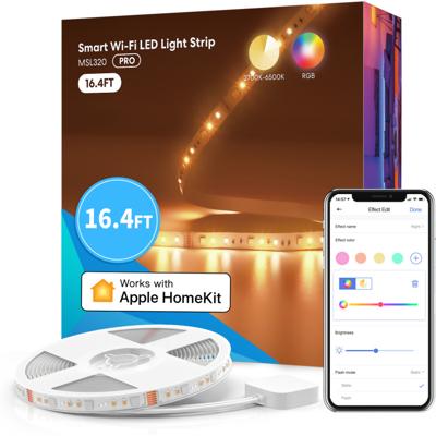 MEROSS MSL320 PRO Smart Wi-Fi Light Strip, 5m ledstrip MEROSS MSL320 PRO Smart Wi-Fi Light Strip, 5m ledstrip