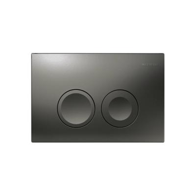 Geberit Bedieningsplaat Delta 25 by Frontbediening Mat Antraciet Geberit Bedieningsplaat Delta 25 by Frontbediening Mat Antraciet