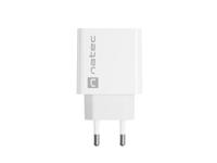 Oplader Natec NUC-2057 RIBERA Wit 18 W - thumbnail