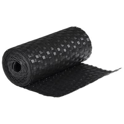 VidaXL Balkonschermen 5 st 255x19 cm poly rattan zwart