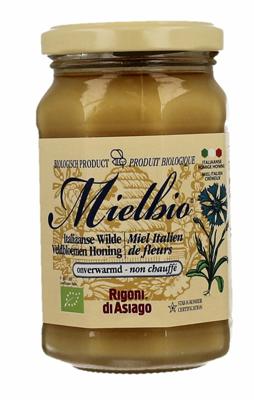 Mielbio Wilde veldbloemen creme honing bio 300 Gram Mielbio Wilde veldbloemen creme honing bio 300 Gram