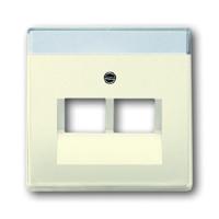 Busch-Jaeger 2CKA001710A3146 UAE-, IAE-, ISDN-contactdoos Afdekking Parel-wit, Crème-wit 1 stuk(s) - thumbnail