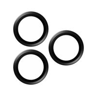 PanzerGlass™ Ti Hoops camera lensbeschermer voor Apple iPhone 15 Pro | Pro Max - bescherming met stijl, schokbestendig glas, zwart titanium - thumbnail