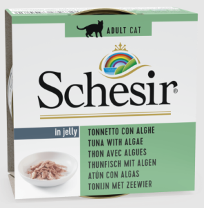 Can jelly tuna&seaweed 85g Schesir Malanico - Malanico