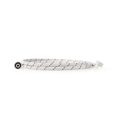 Nylon Toevoerslang | 3/4&apos;&apos; | 3/4&apos;&apos; | 10 Bar | 90 °C | 2.50 m | Toepassing: Schotel / Wasmachine | Nylon | Rood / Wit