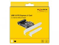 DeLOCK PCI Express Card to 2 x internal USB 3.0 Pin Header controller - thumbnail