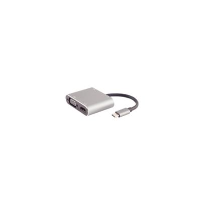 shiverpeaks BASIC-S-USB-DOCK-USB-C multiport dockingstation, 4-in-1, HDMI, VGA, PD, Hub (BS14-05026)