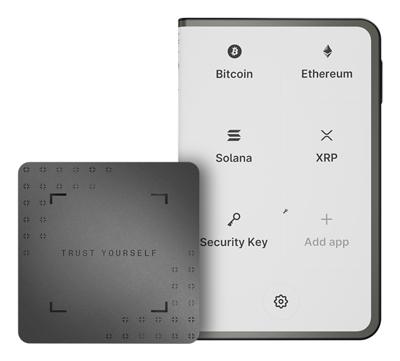 Ledger Stax Crypto Hardware Wallet+Recovery Key Hardware wallet 1 stuk(s)