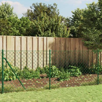 VidaXL Gaashek 0,8x10 m groen