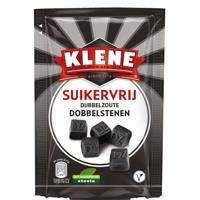 Klene Dubbelzoute Dobbelstenen Suikervrij (105g) - thumbnail
