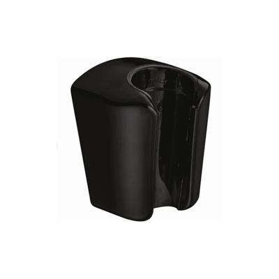 Salenzi Opsteek Handdouchehouder Giro Mat Zwart - Handdouchehouder Mat Zwart