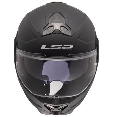 LS2 opklaphelm "ff910 advant ii solid". helmet ff910 advant ii solid xxl matt black