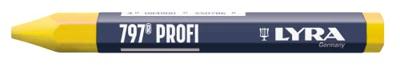 Lyra merkkrijt Profi 797 geel (12x)