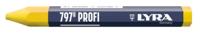 Lyra merkkrijt Profi 797 geel (12x) - thumbnail