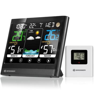 BRESSER MeteoTemp BF Weerstation met Touch Display